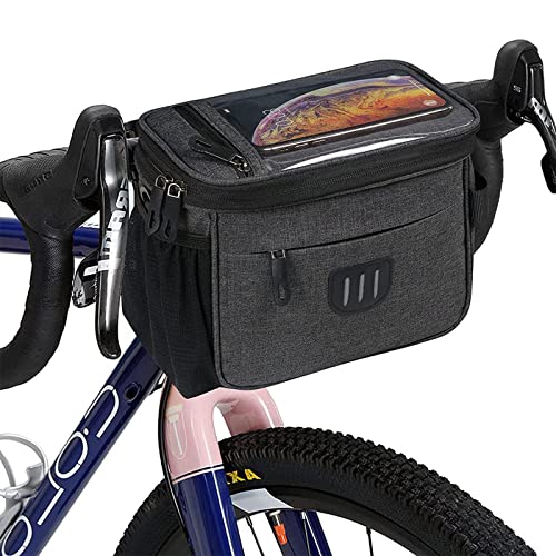 自転車　ハンドル　バッグ ROCKBROS 自転車 フロントバッグ ハンドルバッグ サドルバッグ